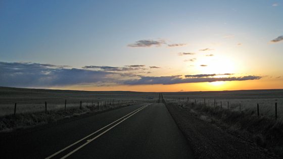 Sunset in Oregon