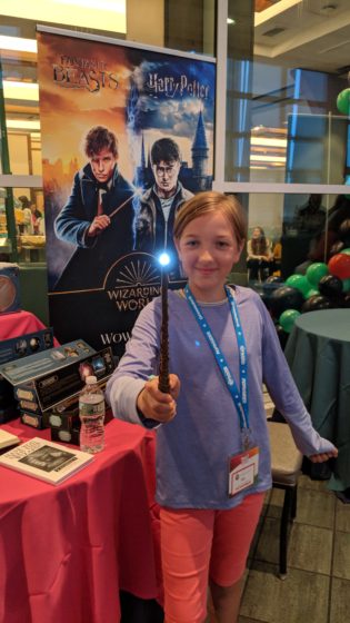 At Sweet Suite with the Hermione Wand