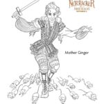 The Nutcracker Mother Ginger - Coloring Pages