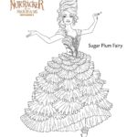 The Nutcracker Sugar Plum Fairy - Coloring Pages