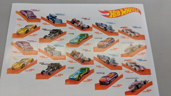 Hot Wheels Stamps