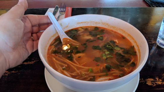 Giant Tom Yum Soup Bowl