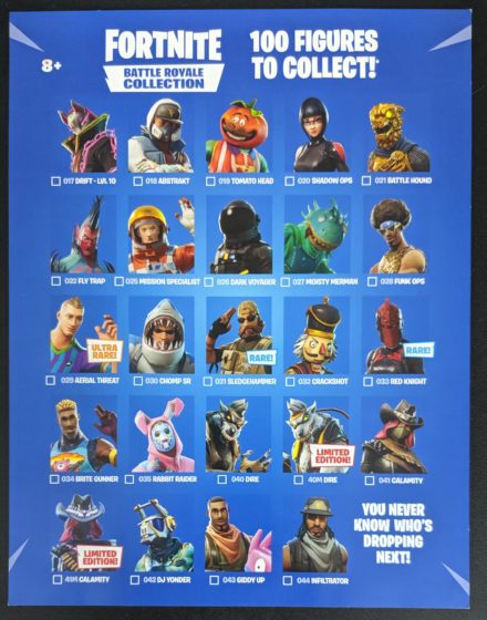 Fortnite Toys From Moose Toys - Wave 2 Checklist