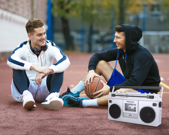 ION Boombox Deluxe Bluetooth Speaker Lifestyle Image 2