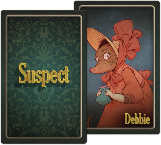 Five Minute Mystery Suspect Card