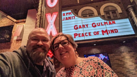 At The Fox Theater for Gary Gulman