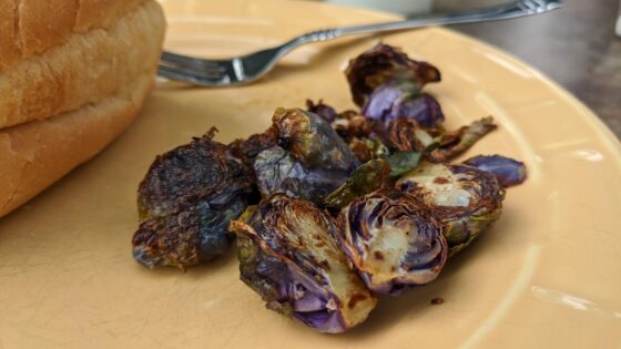 purple Brussels Sprouts