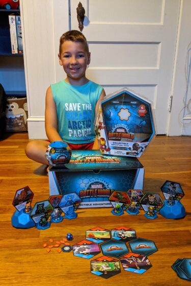 Andy and his Battleworld toys