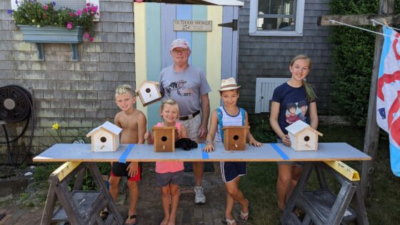 Birdhouses with Grandfather