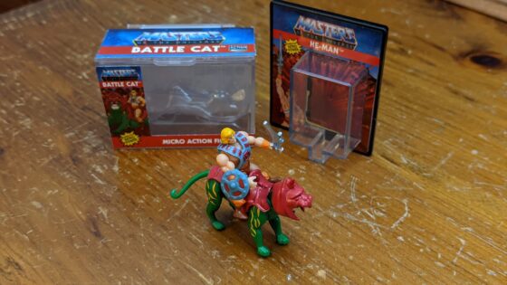 He-Man riding Battle Cat
