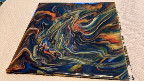 Poured Painting