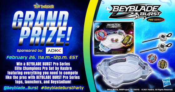 Beyblade Twitter Party