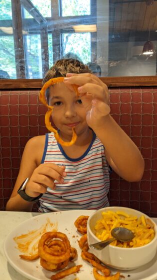 That is a big curly fry