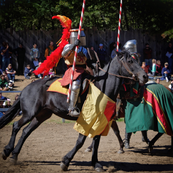 Knights joust by CC Chapman