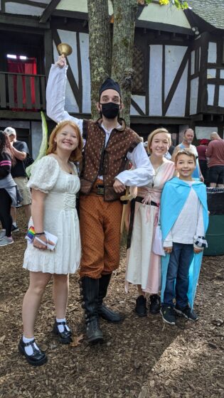 The Kids with Pulcinella