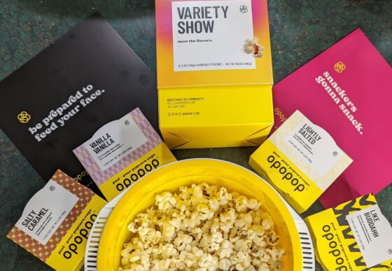 Opopop Review - Flavor Wrapped Gourmet Popcorn Flavors