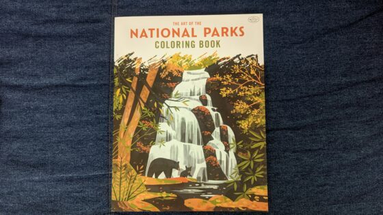 The Art of The National Parks Coloring Book Cover