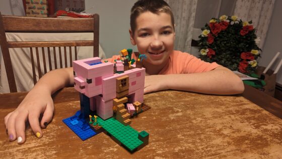 Andy's LEGO Minecraft Pig House